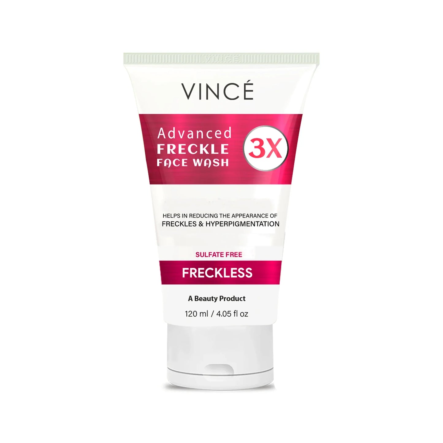 Advaced Freckle Facewash by Vince 120ml