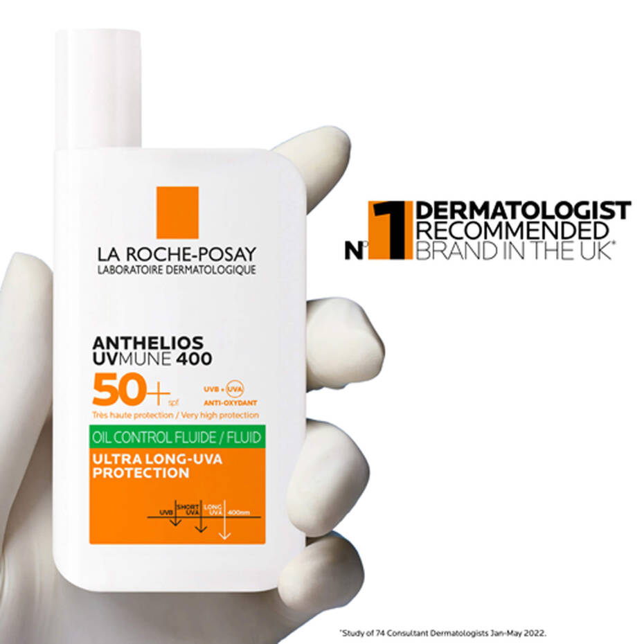 La Roche Posay Anthelios UVmune 400 Fluid Oil Control Sunscreen SPF50 50ml