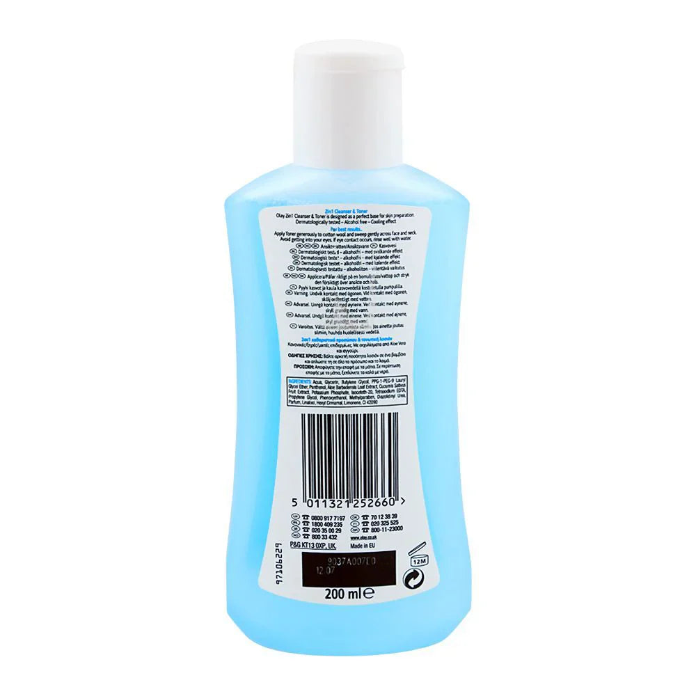 Olay 2in1 Cleanser & toner 200ml