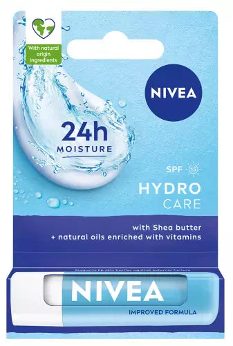 Nivea HYDRO CARE 24h Moisture Caring Lip Balm SPF 15