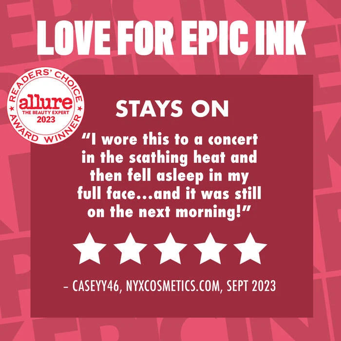 NYX Epic Ink Waterproof Liquid Eyeliner