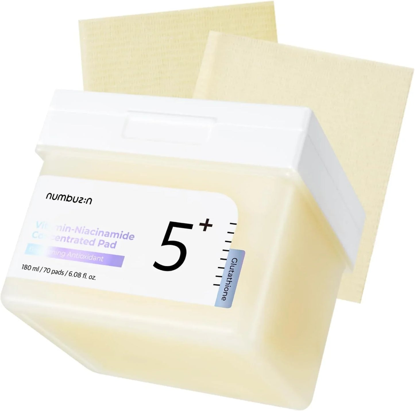 Numbuzin No.5+ Vitamin Niacinamide Concentrated Pad 180ml