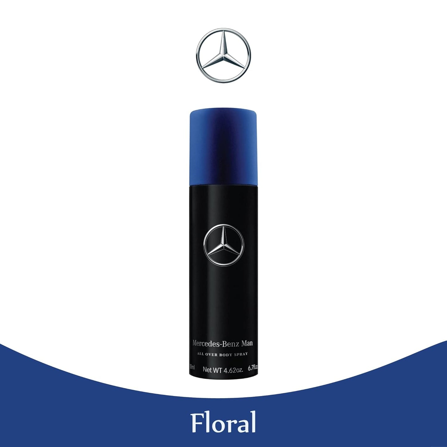 Mercedes Benz Blue Man All Over Body Spray for Men 200ml