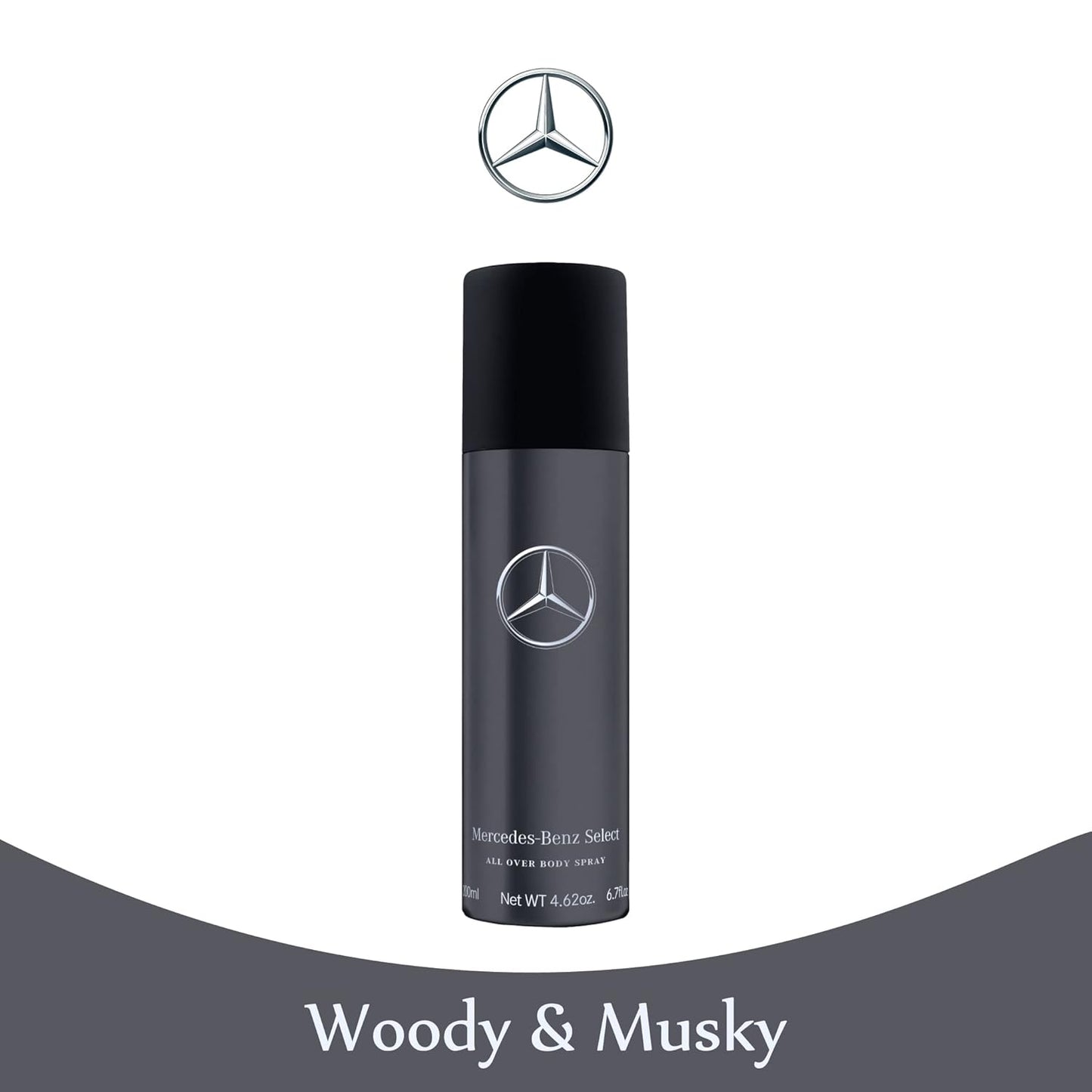 Mercedes Benz Select All Over Body Spray for Men 200ml