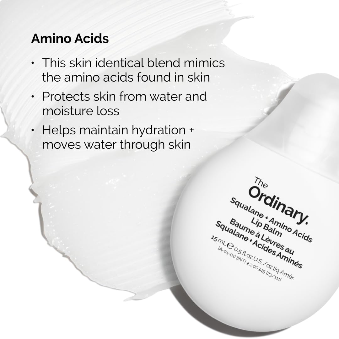 The Ordinary Squalane + Amino Acids Hydrating Lip Balm