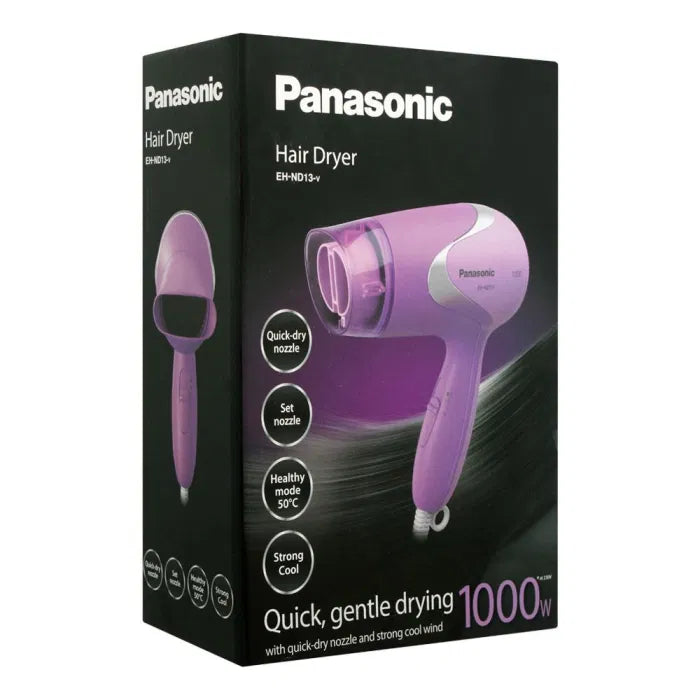 Panasonic 1000W Quick Gentle Hair Dryer EH-ND13