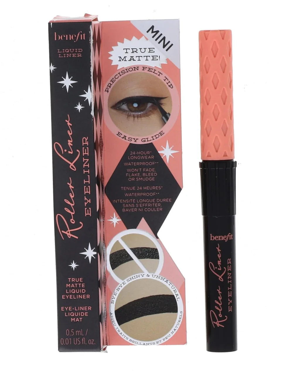 Benefit Roller Black True Matte Liquid Eyeliner Mini