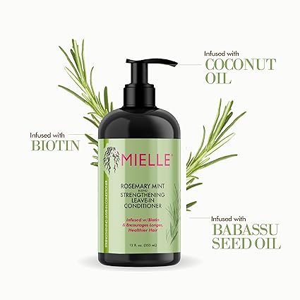Mielle Organics Rosemary Mint Strengthening Leave-In Hair Conditioner