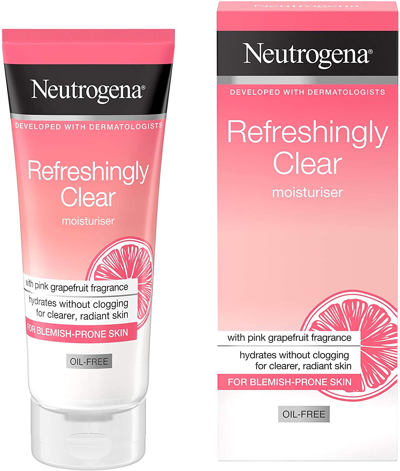 Neutrogena Refreshingly Clear Oil-Free Moisturizer for Blemish Prone Skin 50ml