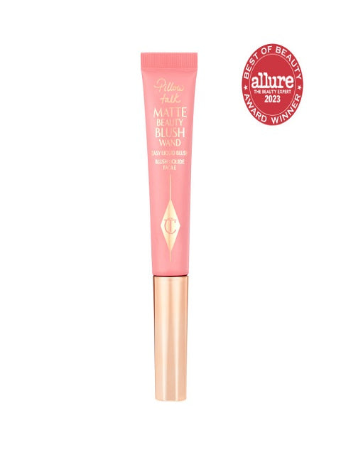 CHARLOTTE TILBURY MATTE BEAUTY BLUSH WAND PILLOW TALK PINK POP