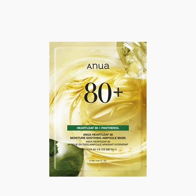 Anua Heartleaf 80 Moisture Soothing Ampoule Face Mask