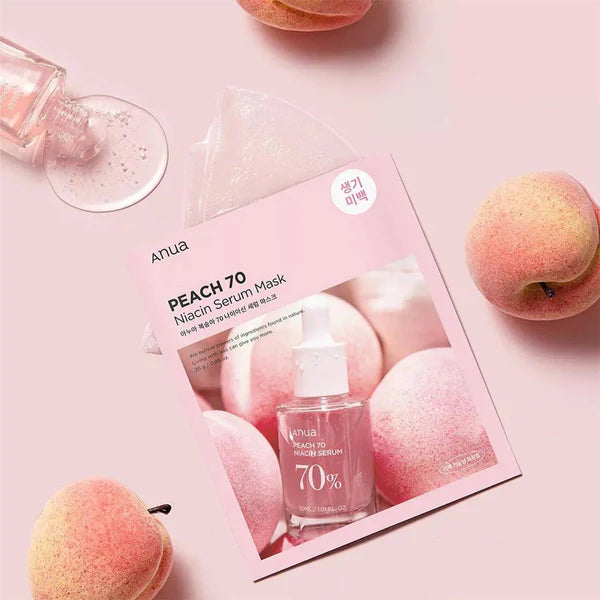 Anua Peach 70 Niacin Serum Face Mask