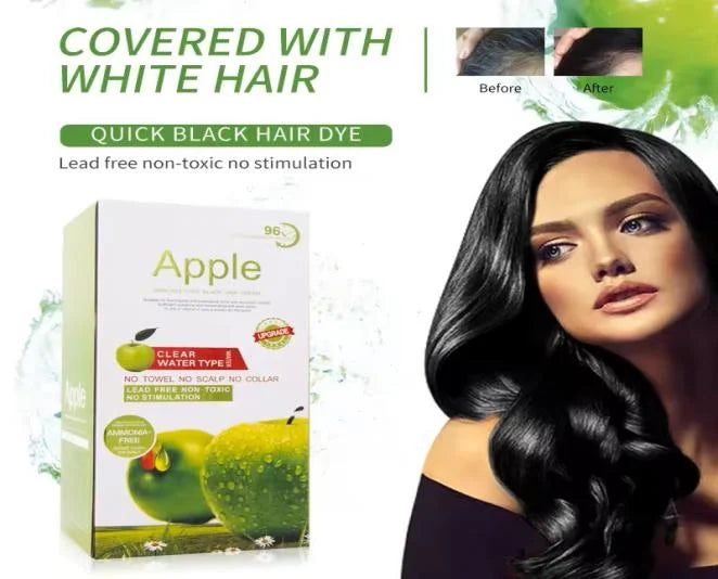 Apple Ammonia Free Black Hair Cream