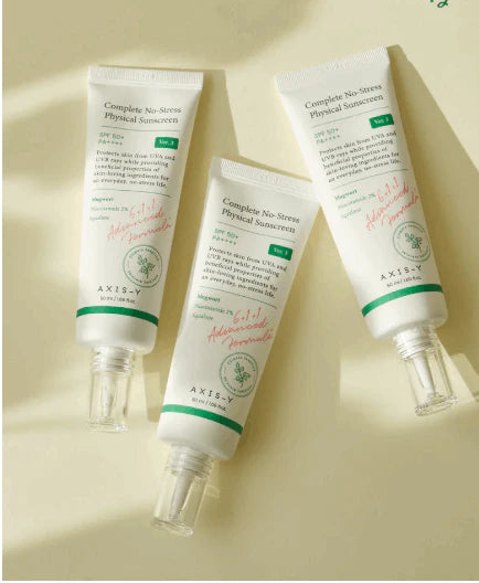Axis-Y Complete No-Stress Physical Sunscreen – 50 ml