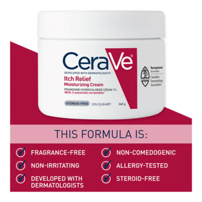 Cerave Itch Relief Moisturizing Cream 340g