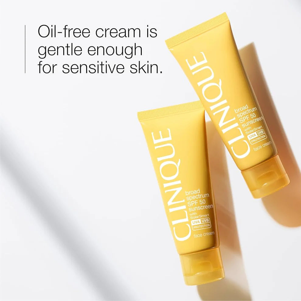 Clinique - Sun SPF 50 Face Cream UVA/UVB for Sensitive Skin