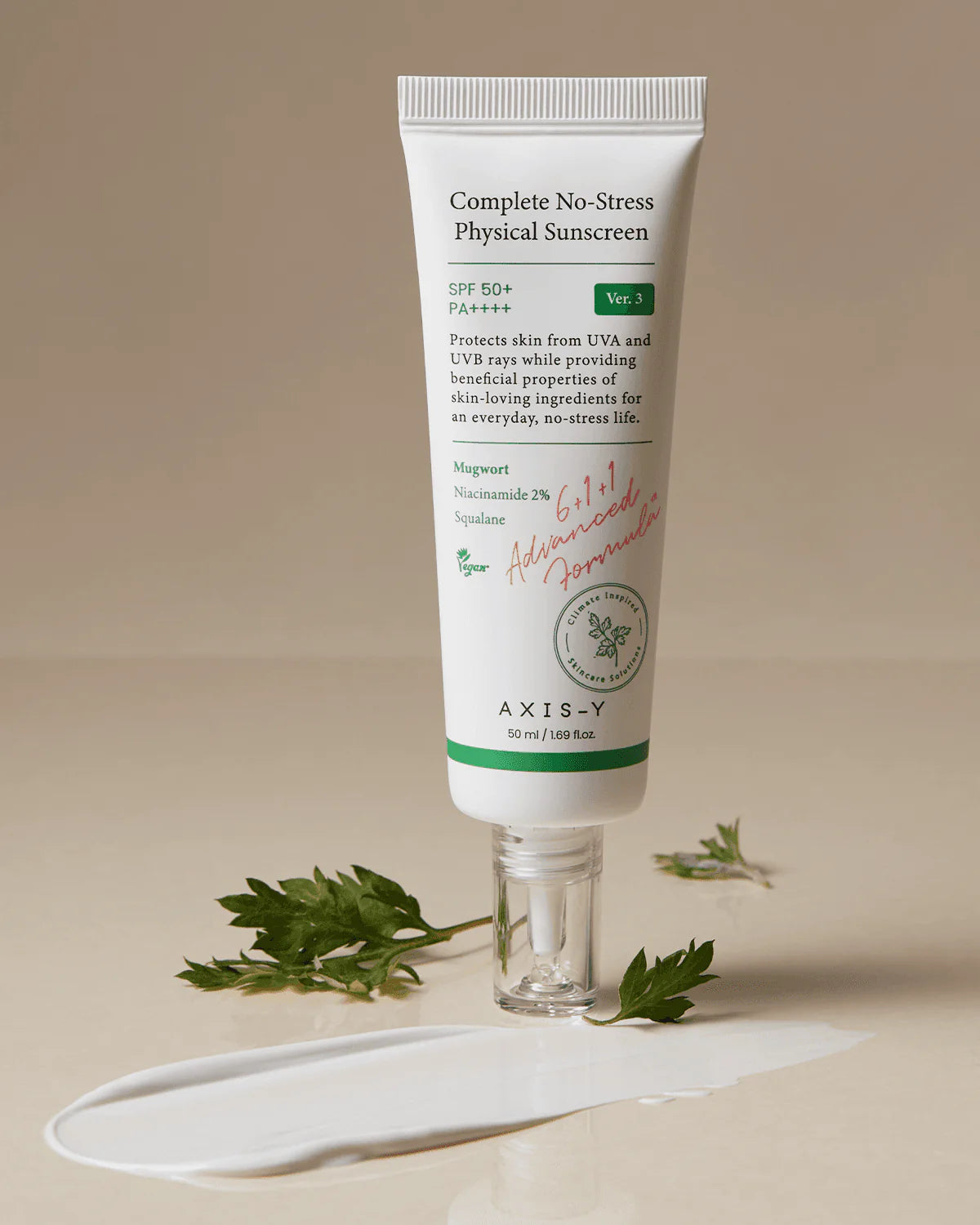 Axis-Y Complete No-Stress Physical Sunscreen – 50 ml