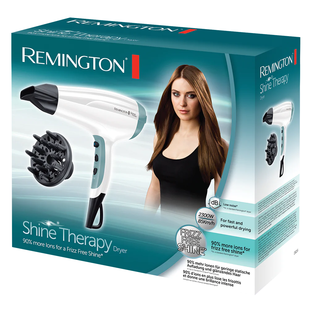 Remington Hair Dryer D5216 – Shine Therapy 2300W