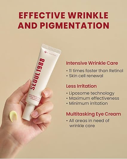 K-SECRET SEOUL 1988 Retinal Liposome 4% + Fermented Bean Eye Cream
