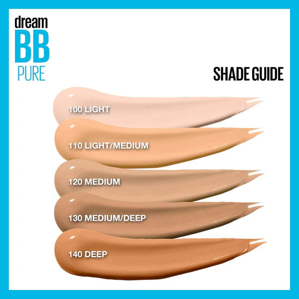 Maybelline Dream Pure BB Cream 30ml - 8-in-1 Skin Perfecting Beauty Balm