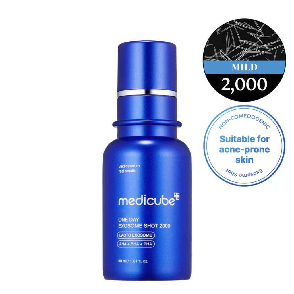 Medicube One Day Exosome Shot Pore Ampoule 2000 Face Serum 30ml