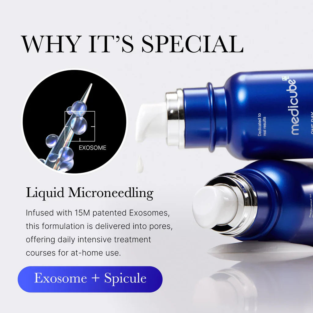 Medicube One Day Exosome Shot Pore Ampoule 2000 Face Serum 30ml