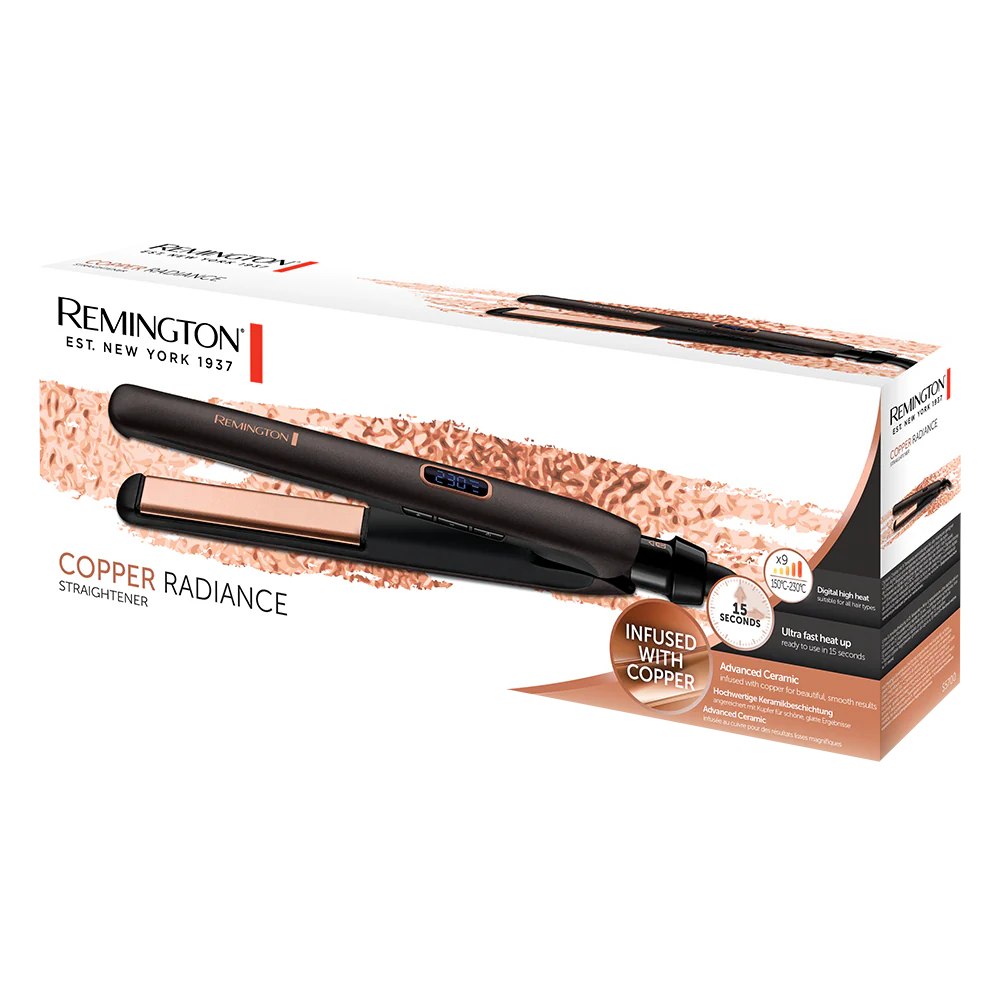 Remington Hair Straightener S5700 Copper Radiance