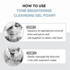 Skin1004 - Madagascar Centella Tone Brightening Cleansing Gel Foam 125ml