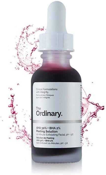 The ordinary AHA 30% + BHA 2% Peeling solution face serum 30ml