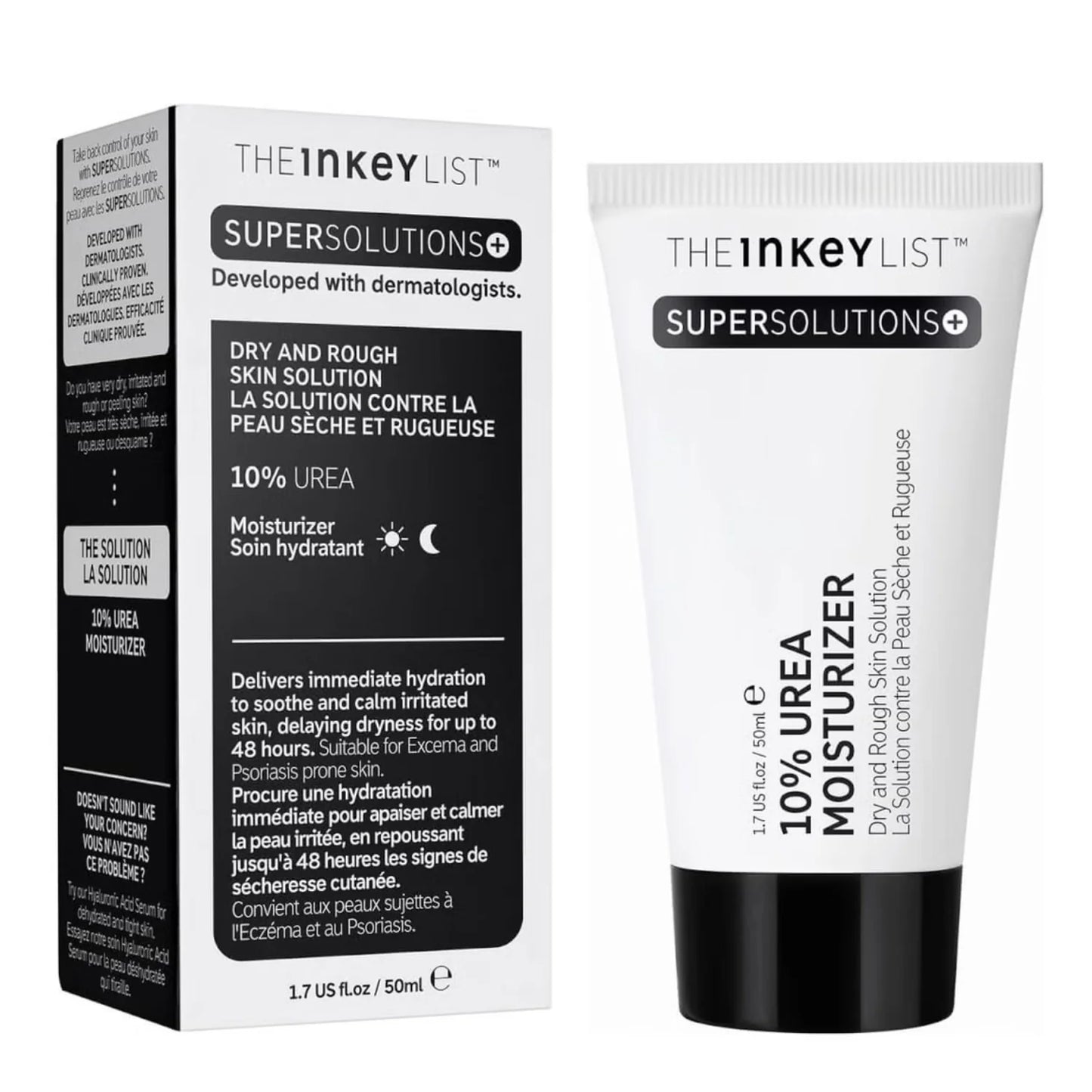 The Inkeylist 10% Urea Dry and Rough Skin Face Moisturizer 50ml