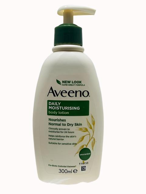 Aveeno Daily Moisturizing Body Lotion for normal to dry skin 300ml - Khayest