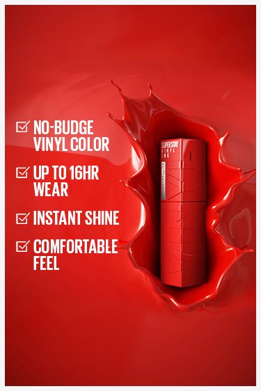 Maybelline New York Superstay Vinyl Ink Longwear Liquid Lipstick