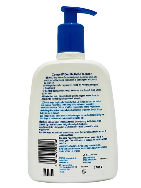 Cetaphil Gentle Skin Cleanser For Dry Sansitive Skin 473ml - Khayest