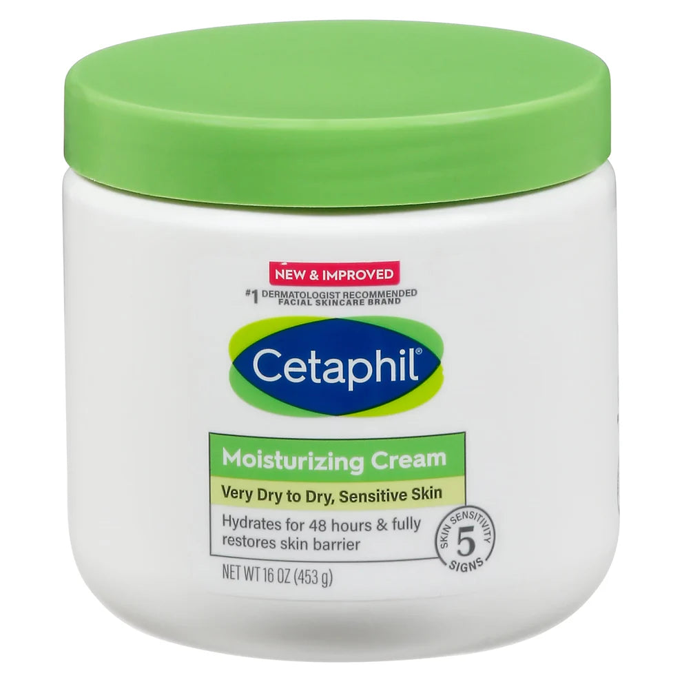 Cetaphil Moisturizing Cream Very Dry To Dry Sensitive Skin 453g