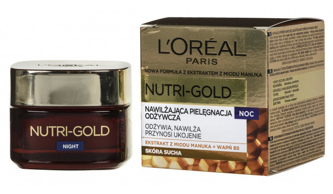 Loreal Paris Nutri Gold Moisturizing Nourishing Care Night Cream 50ml