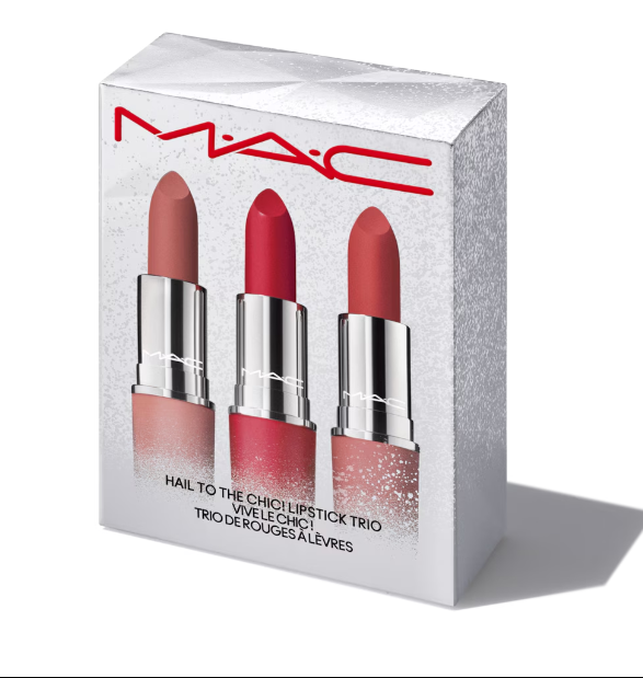 MAC Hail To The Chic Lipstick Trio Set