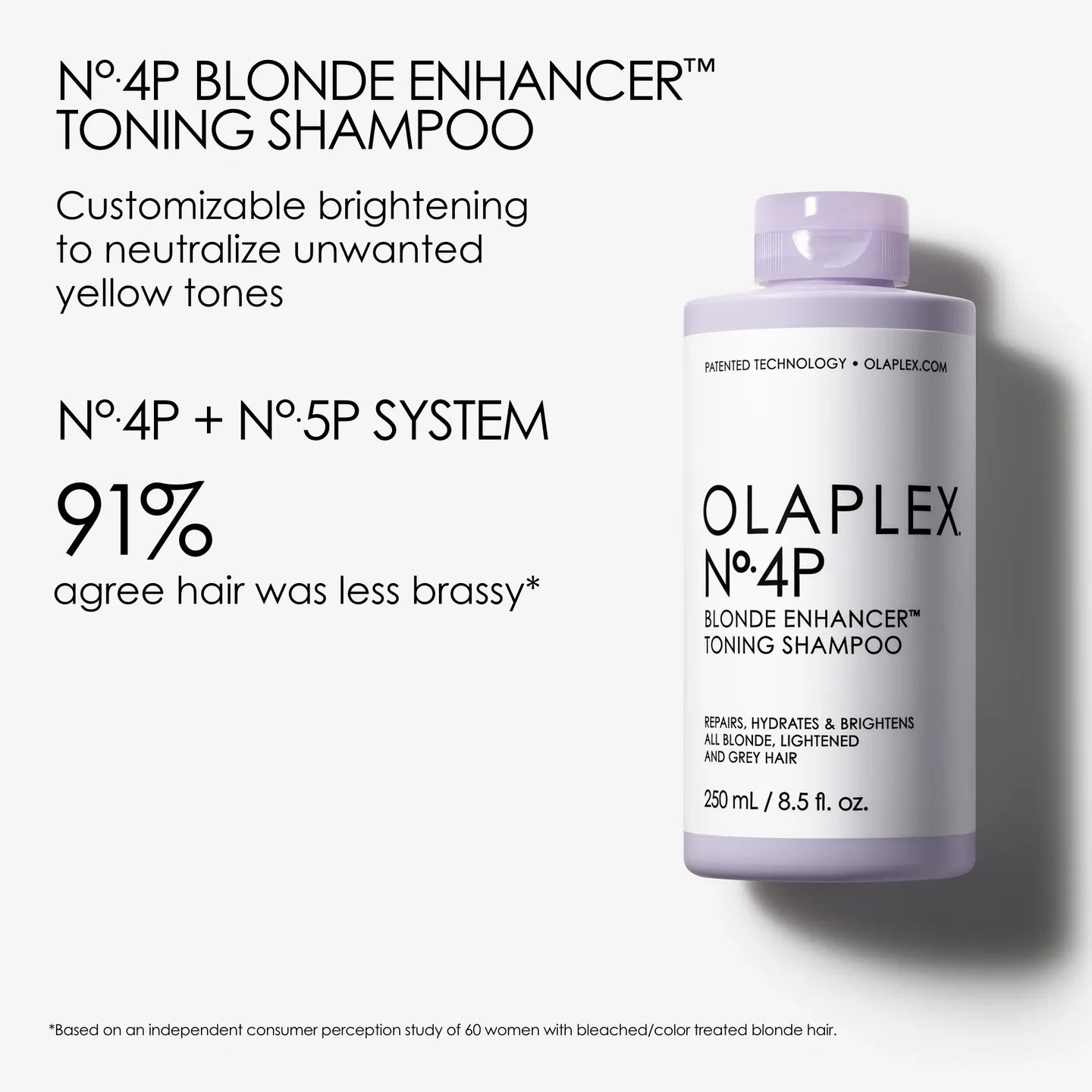 Olaplex No.4P Blonde Enhancer Tonning Shampoo 250ml