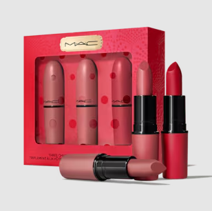 MAC Three Cheers Lip Trio Lipstick Kit