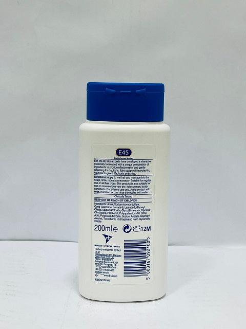 E45 Dry Scalp Hair Shampoo 200ml - Khayest