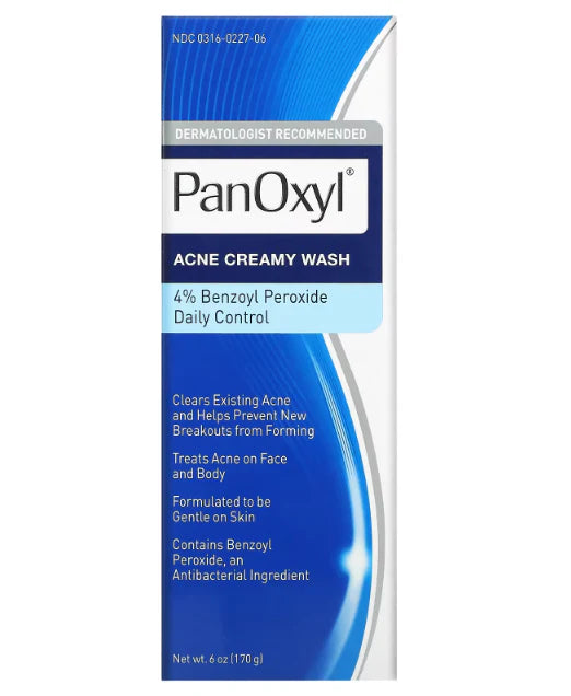PanOxyl Acne Creamy Wash Benzoyl Peroxide 4%