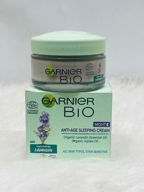 Garnier BIO Lavandin Youth Anti Ageing Sleeping Night Cream 50ml - Khayest