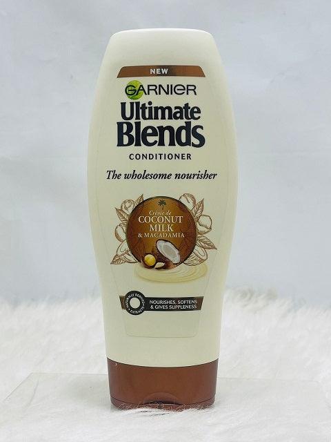 Garnier Ultimate Blends Coconut Milk The Wholesome Nourisher Hair Conditioner 360ml - Khayest