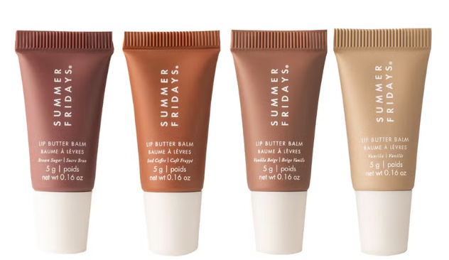 Summer Fridays The Mini Neutrals Lip Butter Balm Set