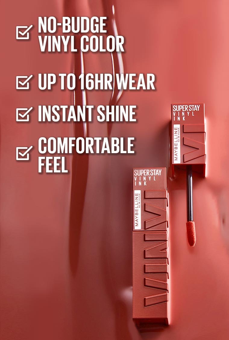 Maybelline New York Superstay Vinyl Ink Longwear Liquid Lipstick