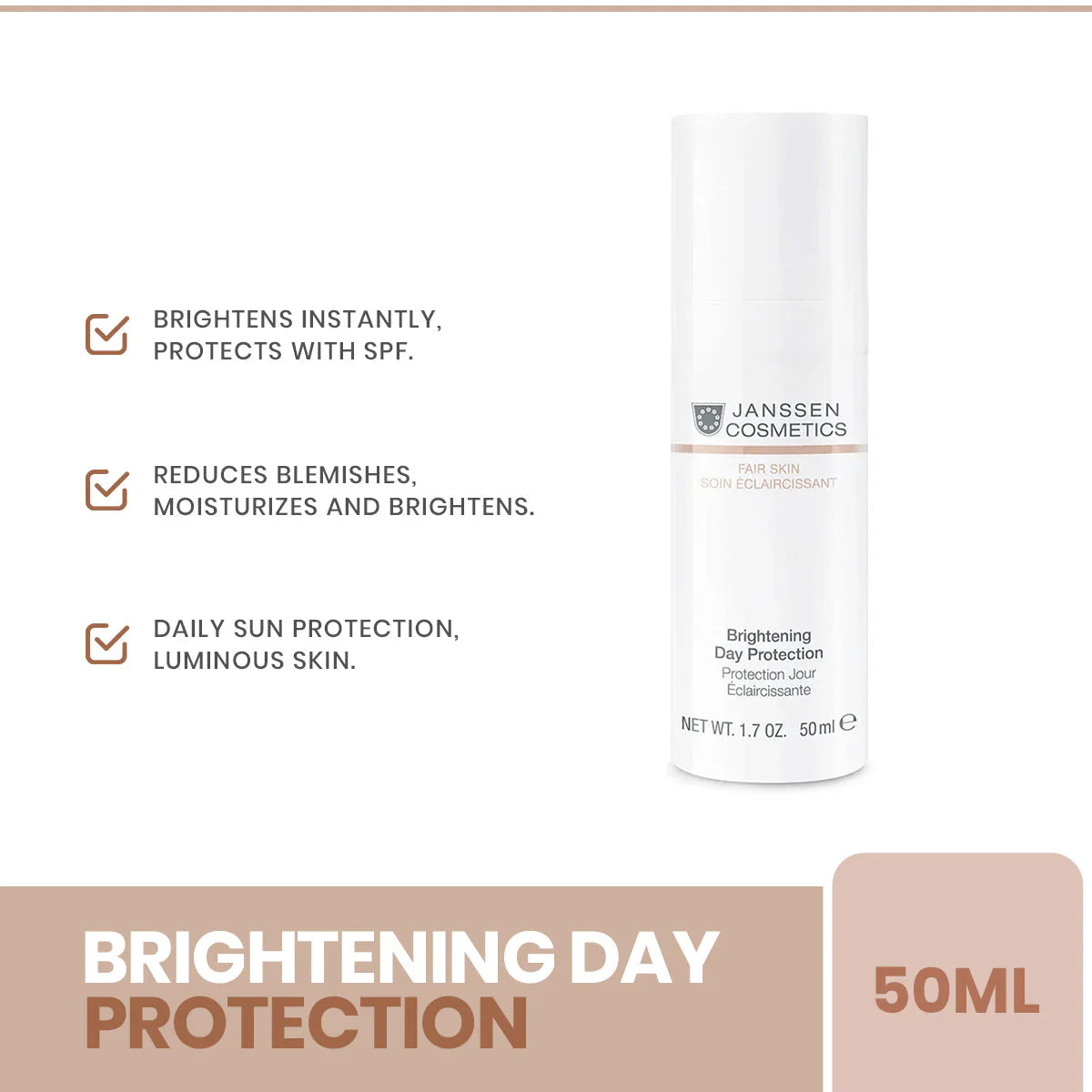 Janssen Fair Skin Brightening Day Protection 50ml