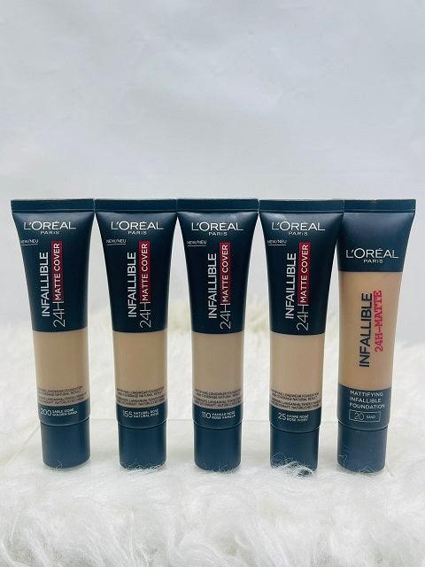 Loreal Infaillible 24H Matt Cover Liquid Foundation 30ml - Khayest