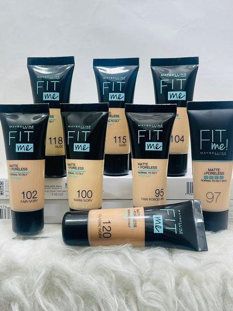 Maybelline FIT me Matte + Pore less Foundation 30ml - Khayest