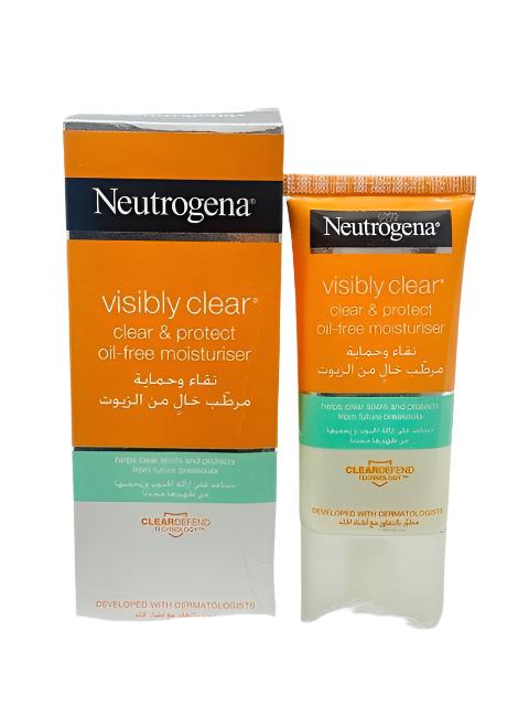 Neutrogena Visibly Clear Spot Controlling Oil Free Moisturizer 50ml - Khayest