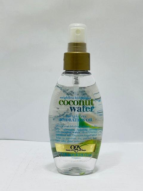 OGX Coconut Water eightless Hydration Hair Oil 118ml - Khayest