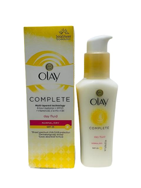 Olay Complete Multi-Layered Hydarating Day Fluid SPF 25 75ml - Khayest